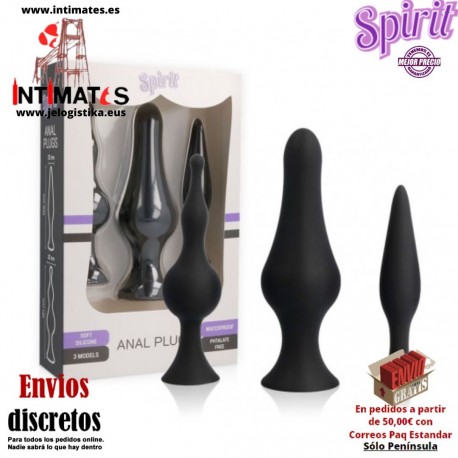 Training · Set de 3 dilatadores anales · Spirit