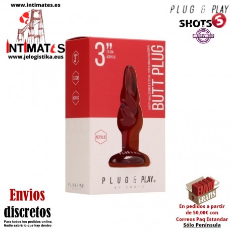 Basic · Plug Anal Espiral 76mm · Plug & Play