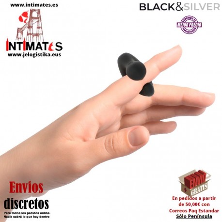 Ducky · Dedal Estimulador Patito Recargable · Black&Silver