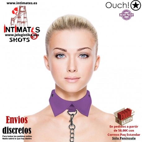 Exclusive Collar & Leash · Ouch!