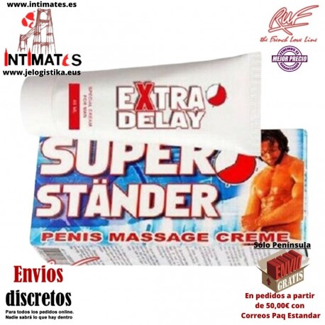 Super Ständer Extra Delay · Crema retardante · Ruf