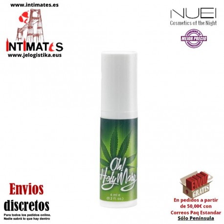 Oh! Holy Mary · Aceite estimulante con semilla de Cannabis Sativa · Nuei
