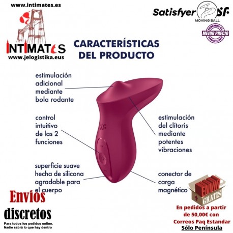 Exciterrr · Vibrador para el clítoris potente pero suave · Satisfyer
