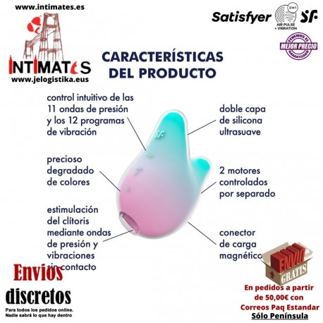 Mermaid Vibes · Vibrador para orgasmos únicos! · Satisfyer