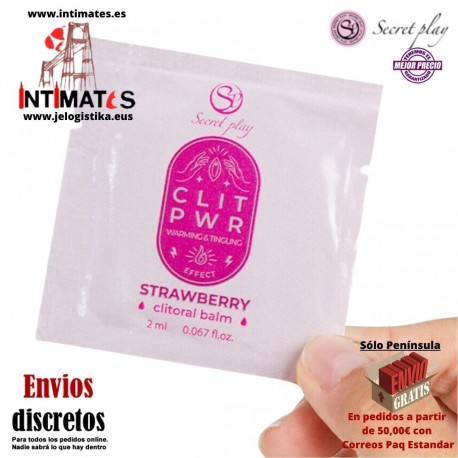 Clit Pwr · Bálsamo estimulante para el clítoris · Secret Play