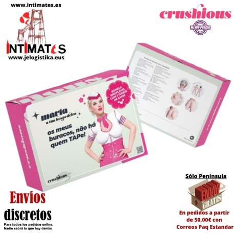 Marta la azafata de vuelo · Muñeca inflable· Crushious