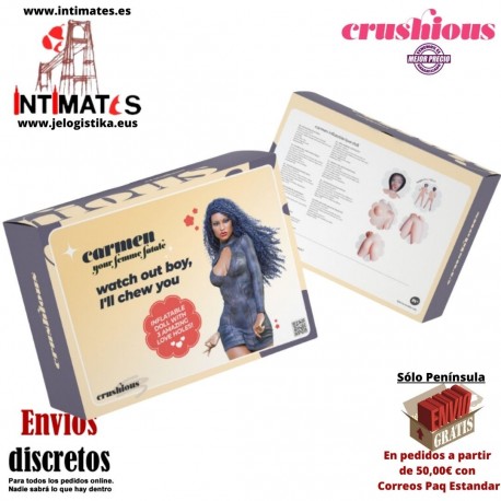 Carmen tu mujer fatal · Muñeca inflable · Crushious