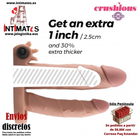 General Dickobi · Funda realista con doble pene · Crushious