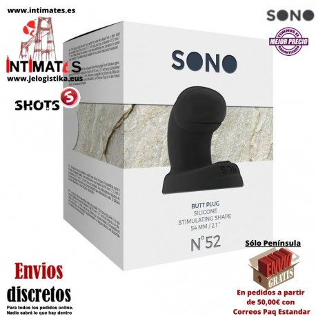 No.52 - Plug anal de silicona · Sono