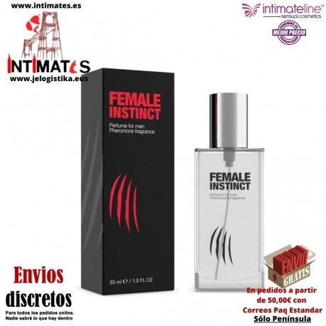 Female Instinct · Perfume con feromonas para hombre · IntimateLine