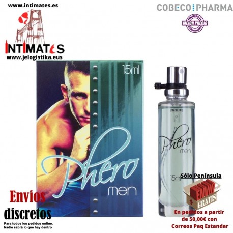 Pheromen · Perfume con feromonas para hombres · Cobeco