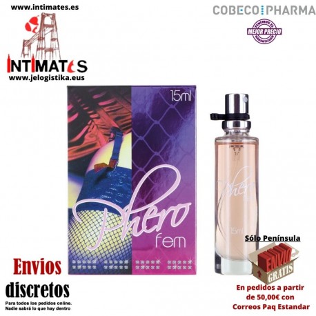 PheroFem ♀ · Eau de toilette con feromonas · Cobeco