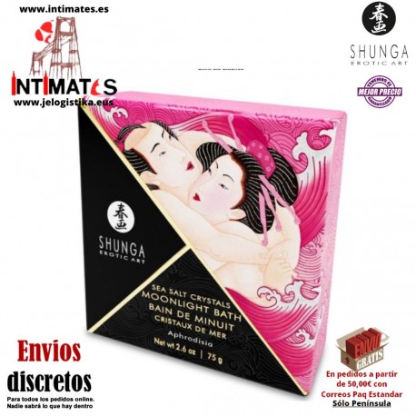 Aphrodisia Sea Salt Crystal · Sales de baño · Shunga
