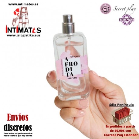 Afrodita · Perfume femenino con feromonas · Secret Play