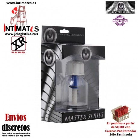 Intake · Dispositivo de succión anal · Master Series