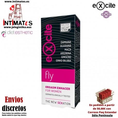 Fly ♀ · Potenciador del orgasmo 15 ml · Excite