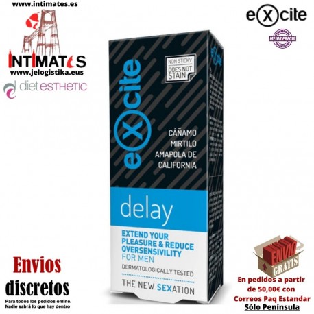 Delay · Gel Retardante 20 ml · Excite