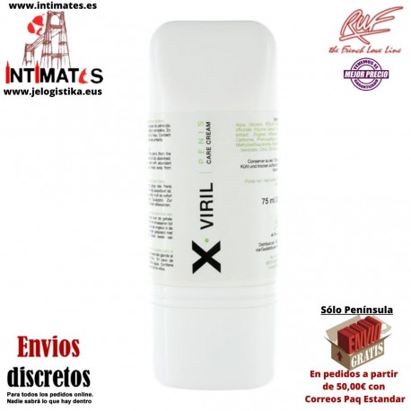 X- Viril · Crema para potenciar la erección · Ruf