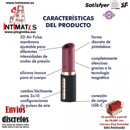 Pro 2 Kiss · Pequeño vibrador de ondas de presión · Satisfyer