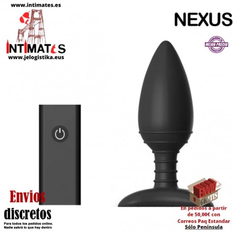 Ace Medium · Plug Anal Vibrador con Control · Nexus