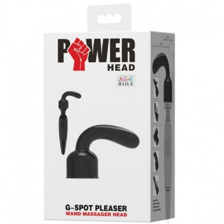 Power Head G-Spot Pleaser · Cabezal intercambiable · Baile