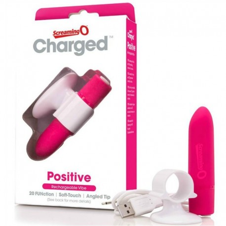 Charged™ Positive™ · Vibrador recargable · Screaming O 