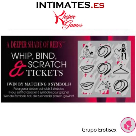 Whip, Bind, and Scratch Tickets · Kheper Games