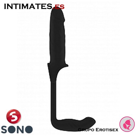 No.34 - Stretchy Penis Extension and Plug - Black · Sono, que puedes adquirir en intimates.es "Tu Personal Shopper Erótico Online" 