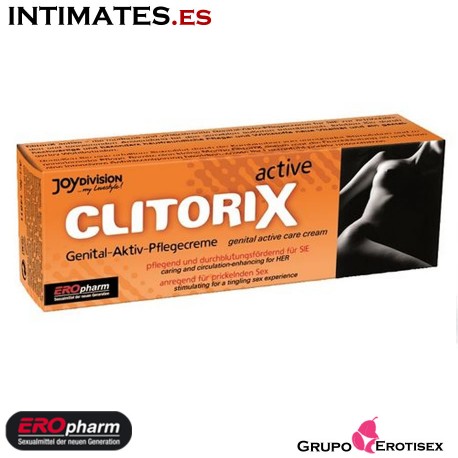 ClitoriX active · Crema femenina de Eropharm by Joydivision, que puedes adquirir en intimates.es "Tu Personal Shopper Erótico Online"