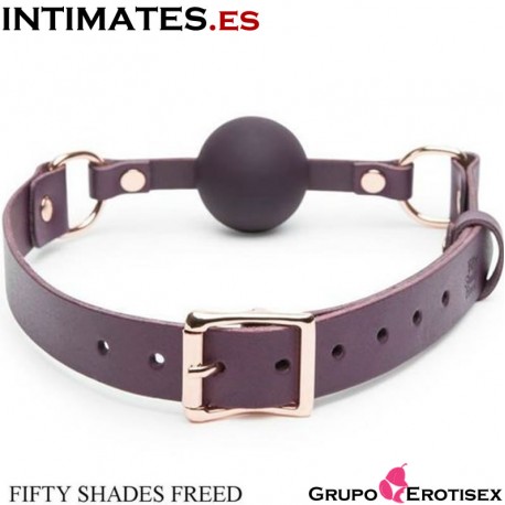 Leather Silicone Ball Gag · Fifty Shades Freed