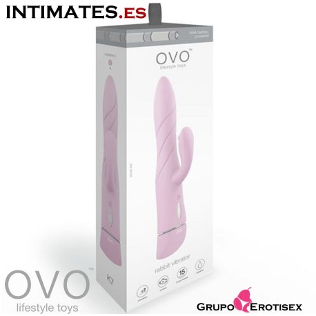 K7 · Rabbit vibrator pink · Ovo