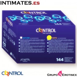 Forte · 144 Preservativos · Control