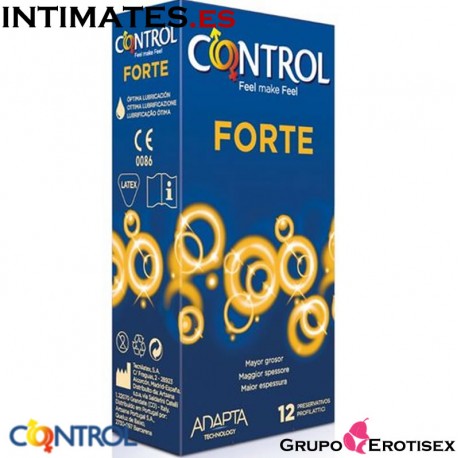 Forte · 12 Preservativos · Control