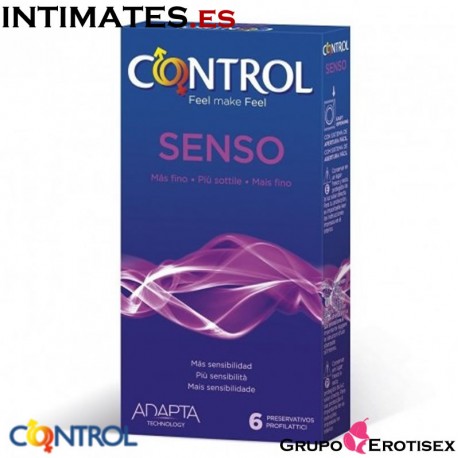 Senso · 6 Preservativos · Control