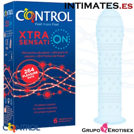 Xtra Sensation · 12 Preservativos · Control