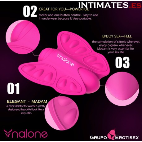 Madam · Mini vibrador secreto · Nalone, que puedes adquirir en intimates.es "Tu Personal Shopper Erótico Online" 