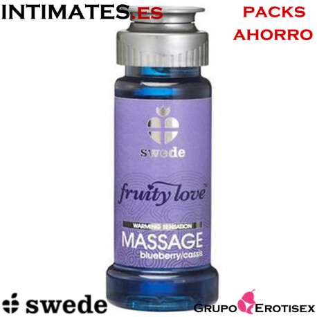 Fruity Love™ · Massage Arandanos / Frutas del Bosque 50ml x 36uds · Swede
