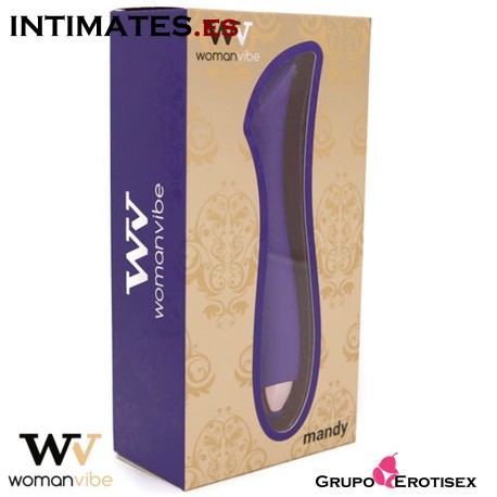 Mandy · Vibrador estimulación intensa · Womanvibe  en intimates.es "Tu Personal Shopper Online" 