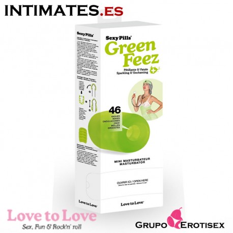 Sexy Pills Green Feez - Masturbador - Love to Love, que puedes adquirir en intimates.es "Tu Personal Shopper Erótico Online" 