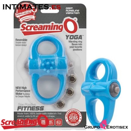 Yoga™ · Anillo reversible azul · Screaming O