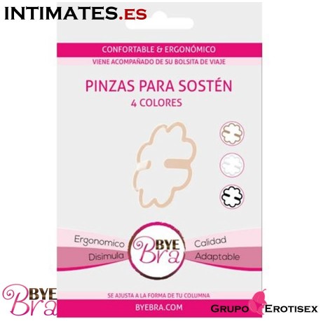 Curved Bra · PIinzas para sujetadores · Bye Bra 