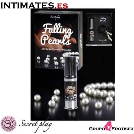 Collar de Perlas · Lubricante de Silicona · Secret Play