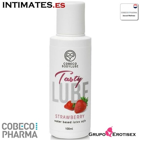 CBL Tasty Lube Strawberry 100 ml · Cobeco  en intimates.es "Tu Personal Shopper Online"