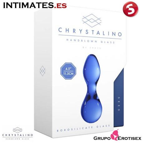 Seed · Consolador - Azul · Chrystalino