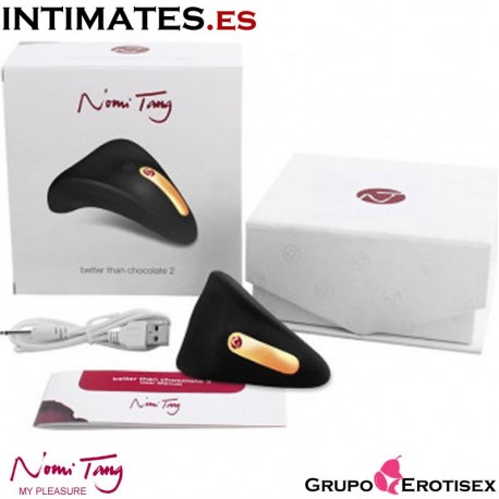 Better than Chocolate Mini · Vibrador de Clítoris Negro · Nomi Tang