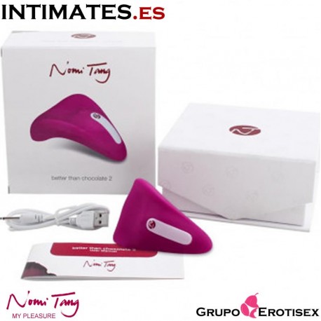 Better than Chocolate Mini · Vibrador de Clítoris Púrpura · Nomi Tang 