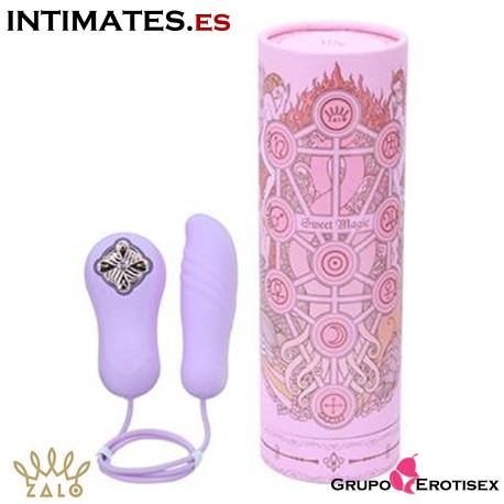 Temptation   - Masajeador Sweet Magict con Calor e Impulsador - Violeta &middot; Zalo