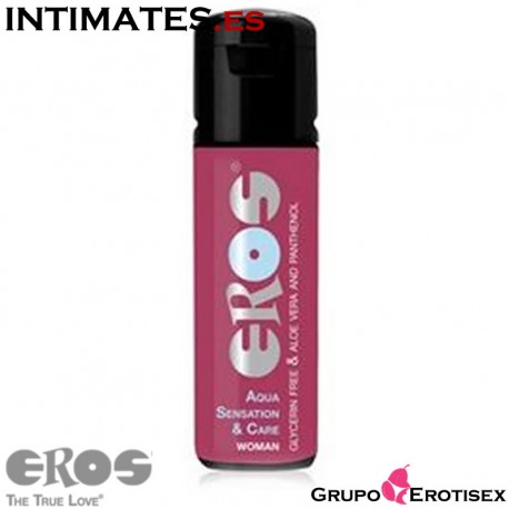 Sensations & Care Woman 100 ml · Lubricante acuoso · Eros, que puedes adquirir en intimates.es "Tu Personal Shopper Erótico Online"