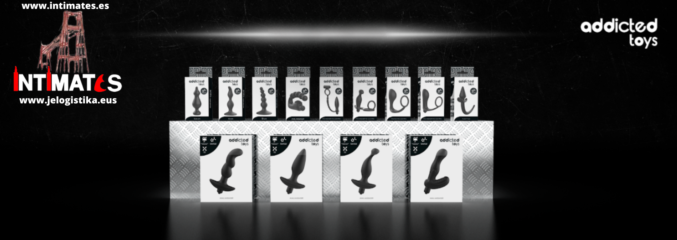 Juguetes eróticos Addicted Toys, que puedes adquirir en intimates.es "Tu Personal Shopper Erótico Online"