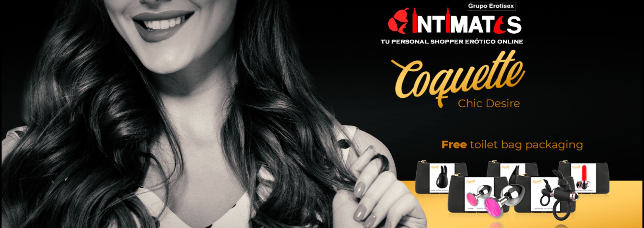 Llegan las novedades de la colección Coquette con inspiración femenina y elegante, que puedes adquirir en intimates.es "Tu Personal Shopper Erótico Online"